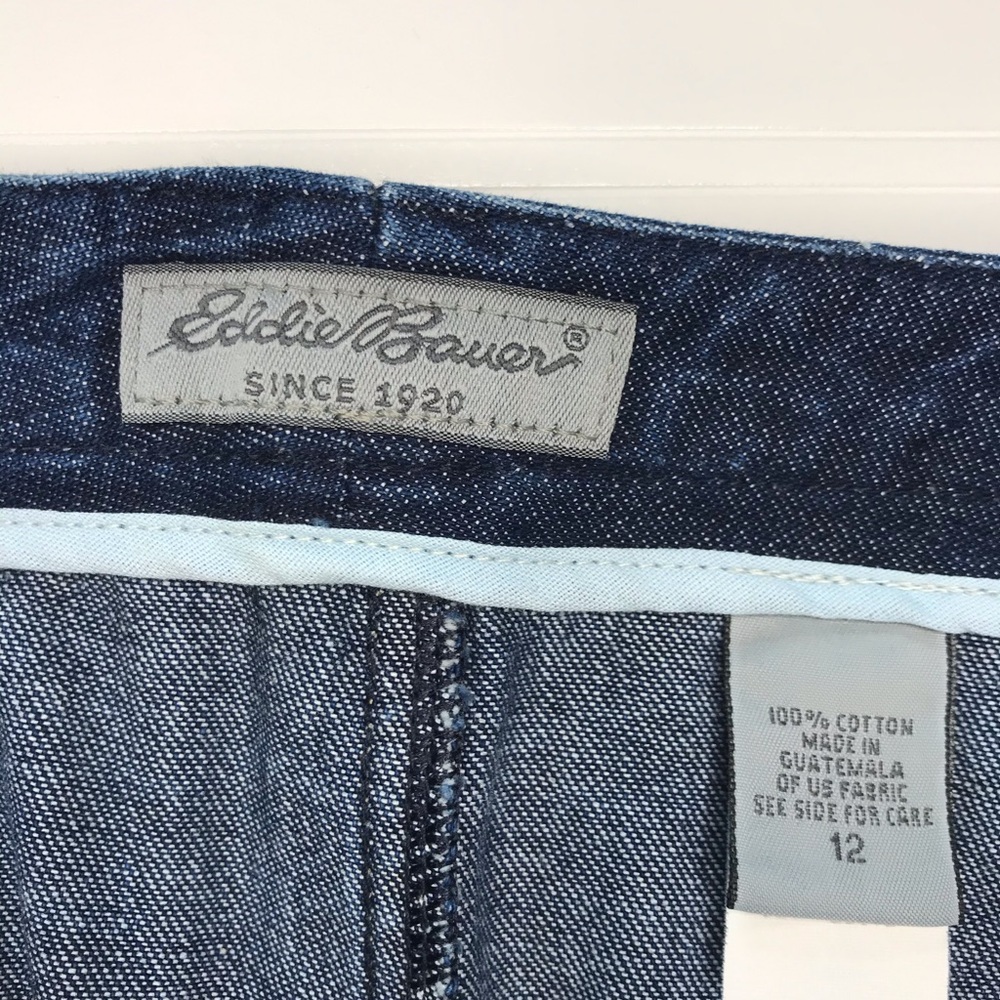 Eddie Bauer skirt jean size 12 - Picture 7 of 11